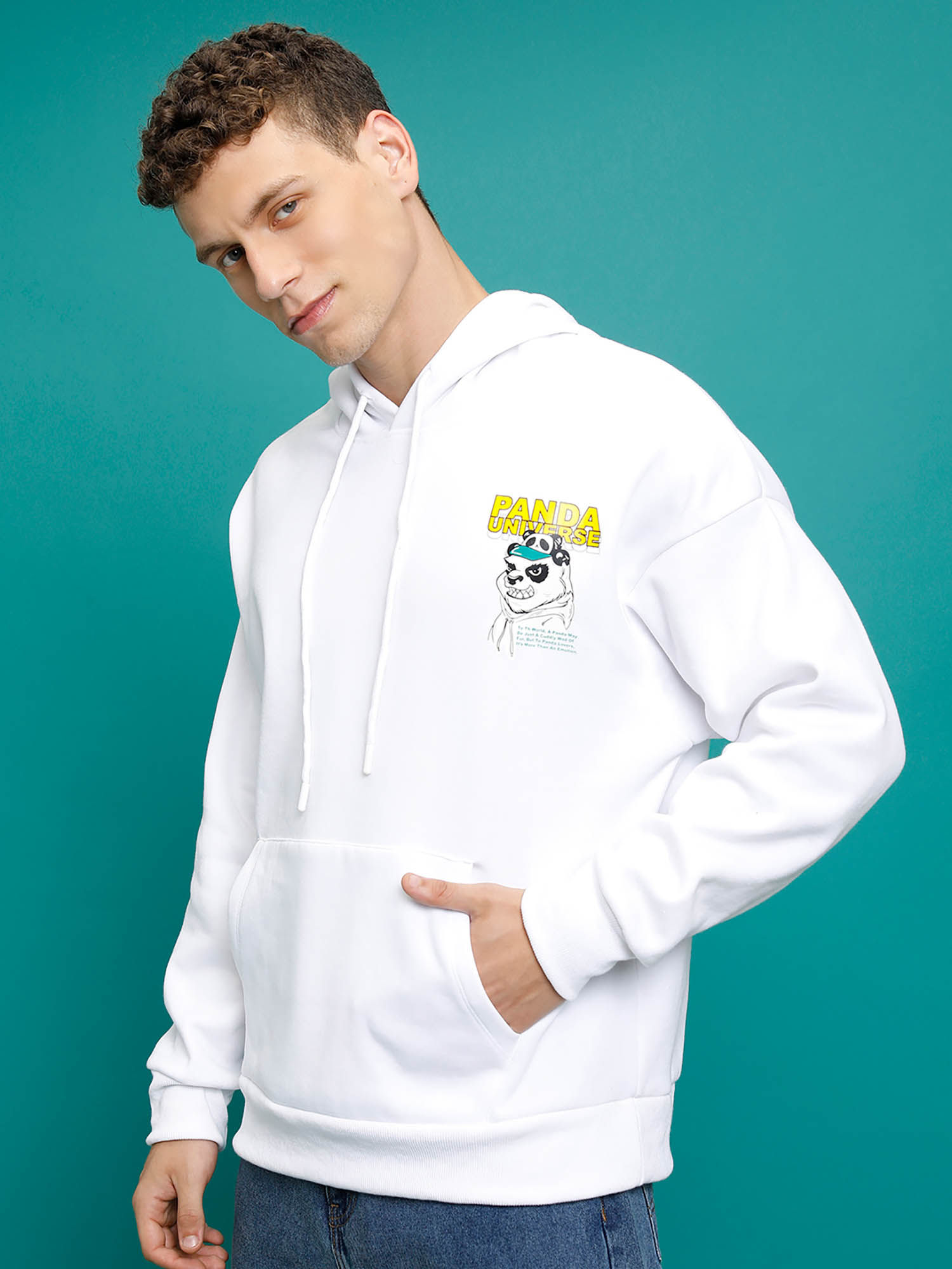 【新品】CLAIR DE LUNE Hoodie 白 Mサイズ 登坂広臣 ランペ Buy HIGHLANDER White Printed Oversized Fit Hoodie Online