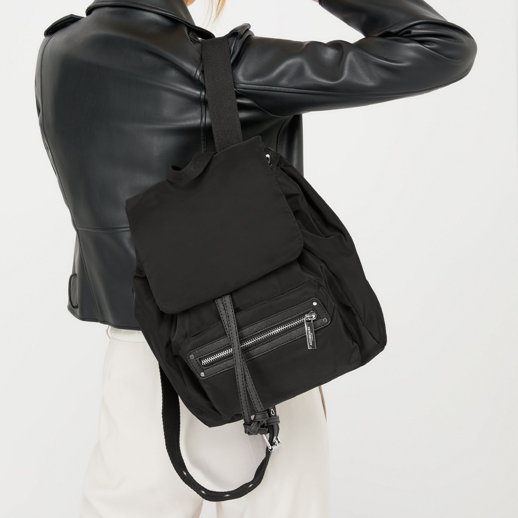 accessorize black backpack