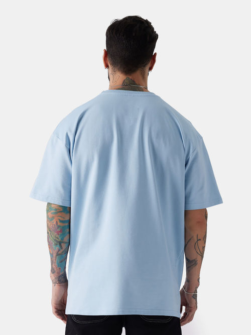 powder blue t shirt