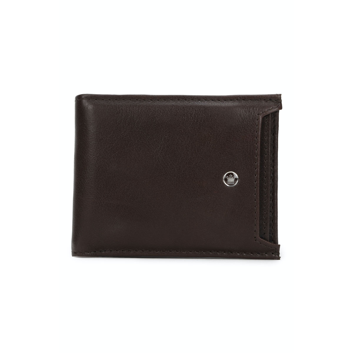Buy Louis Philippe Men Tan Brown Solid Leather Two Fold Wallet - Wallets  for Men 20183072 | Myntra