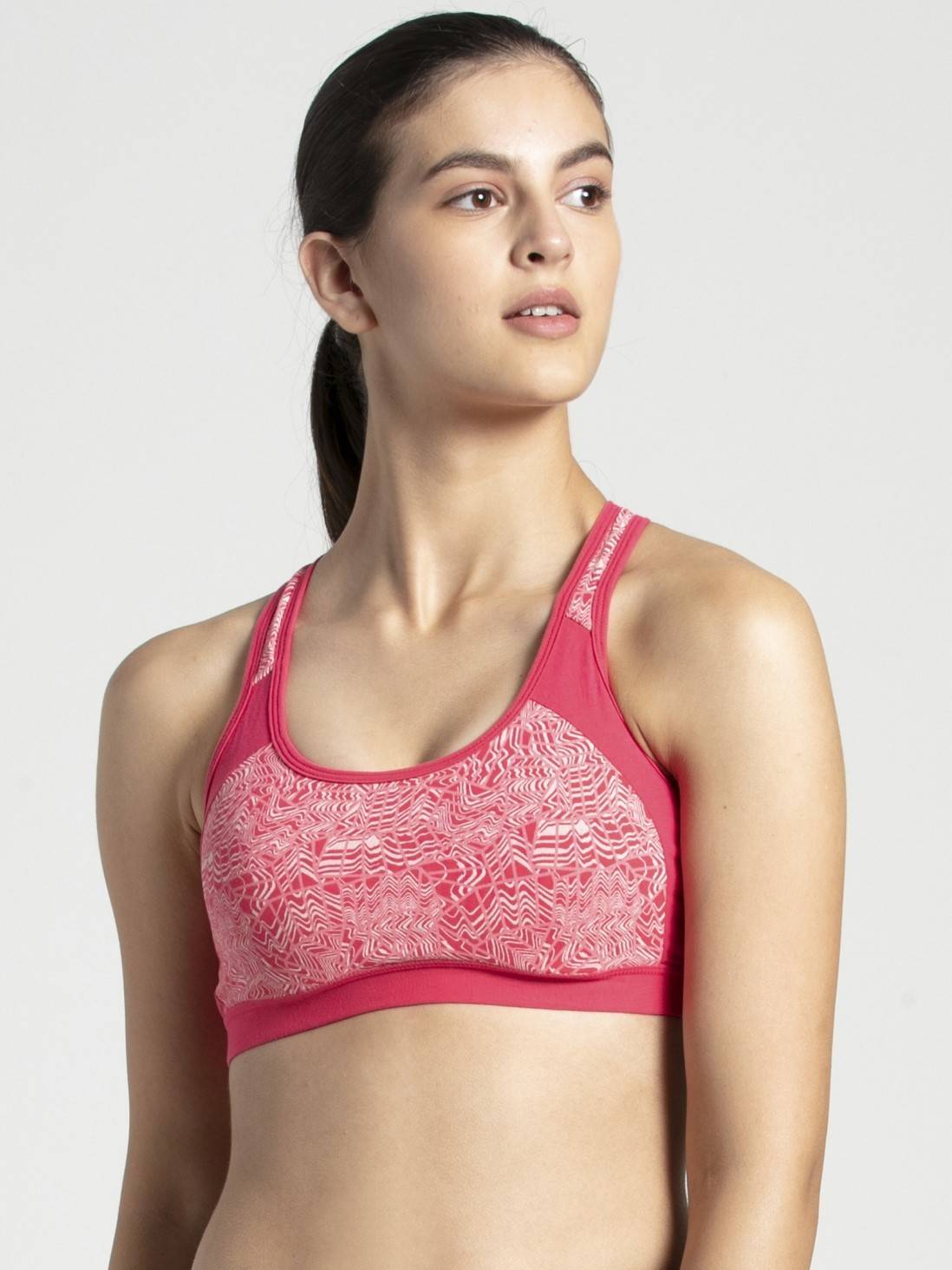 jockey women's cotton padded active bra