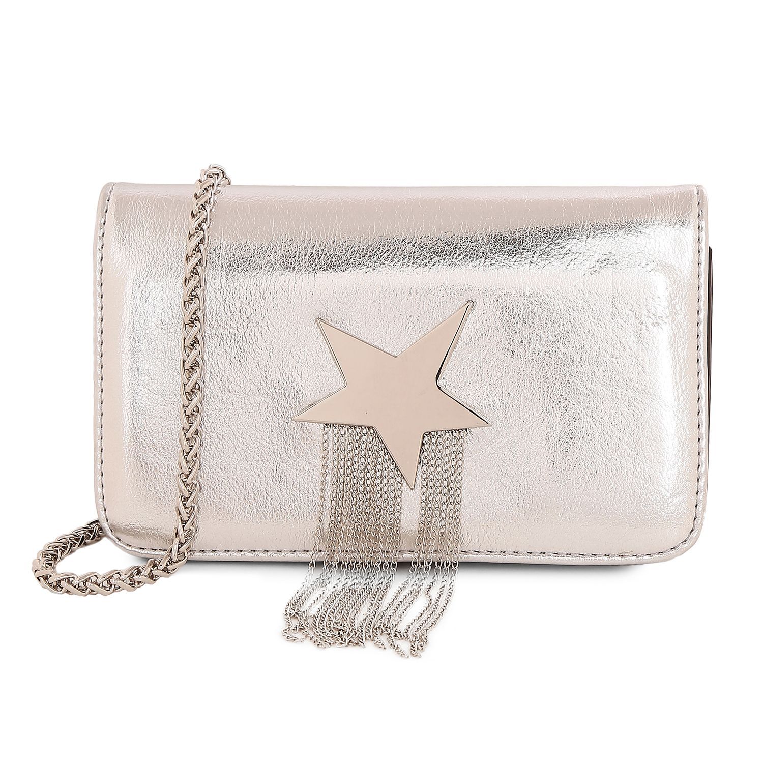 silver sling bag