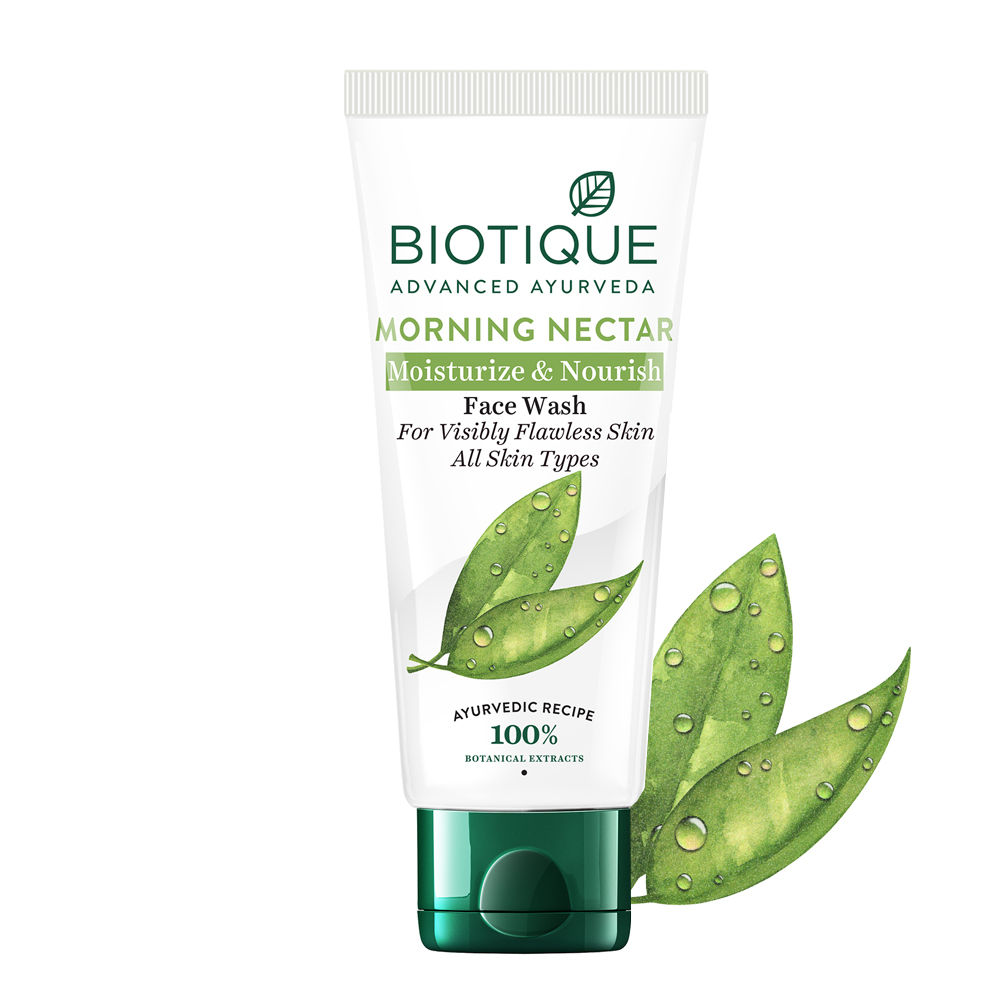 Biotique Bio Morning Nectar Moisturize & Nourish Visibly Flawless Face Wash(All Skin Types)