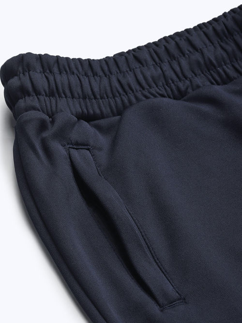 Buy Alcis Women Navy Blue Solid Track Pants (XL) Online