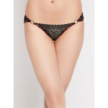 Kajal Xxx Image - Clovia Low Waist Bikini Panty In Black - Lace: Buy Clovia Low Waist Bikini  Panty In Black - Lace Online at Best Price in India | Nykaa