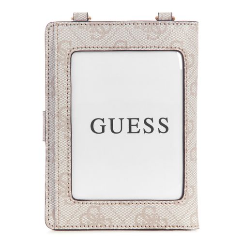 Buy Guess Grey Laurel Chain Passport Case Online