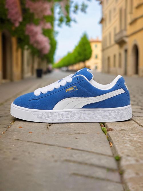 Puma Suede XL Unisex Blue Sneakers