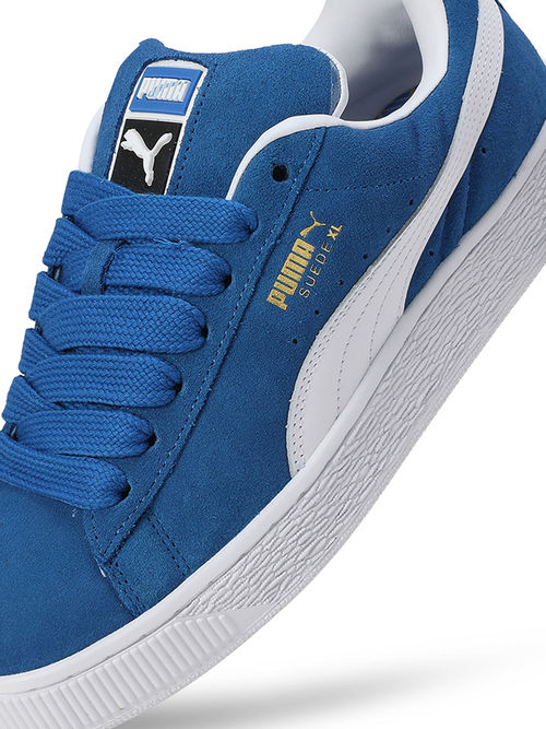Buy Puma Suede XL Unisex Blue Sneakers Online