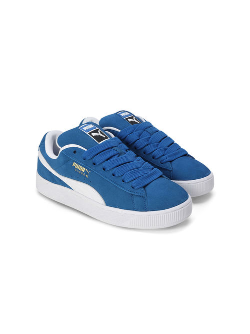 Buy Puma Suede XL Unisex Blue Sneakers Online