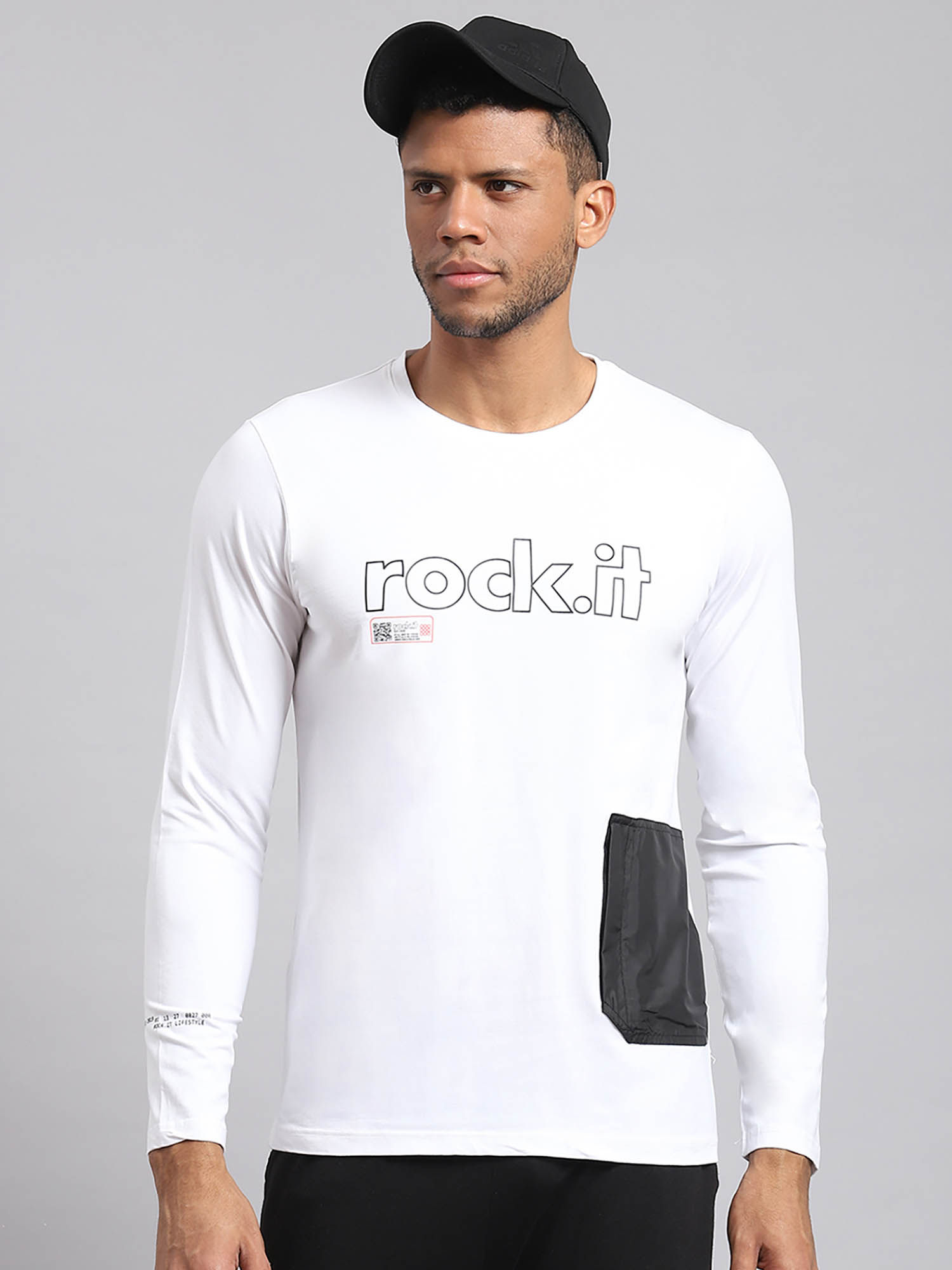 Buy Rock.it White Printed T-Shirt Online