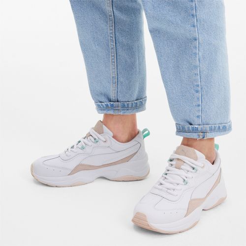 Puma Cilia Lux Womens White Sneakers (UK 3)