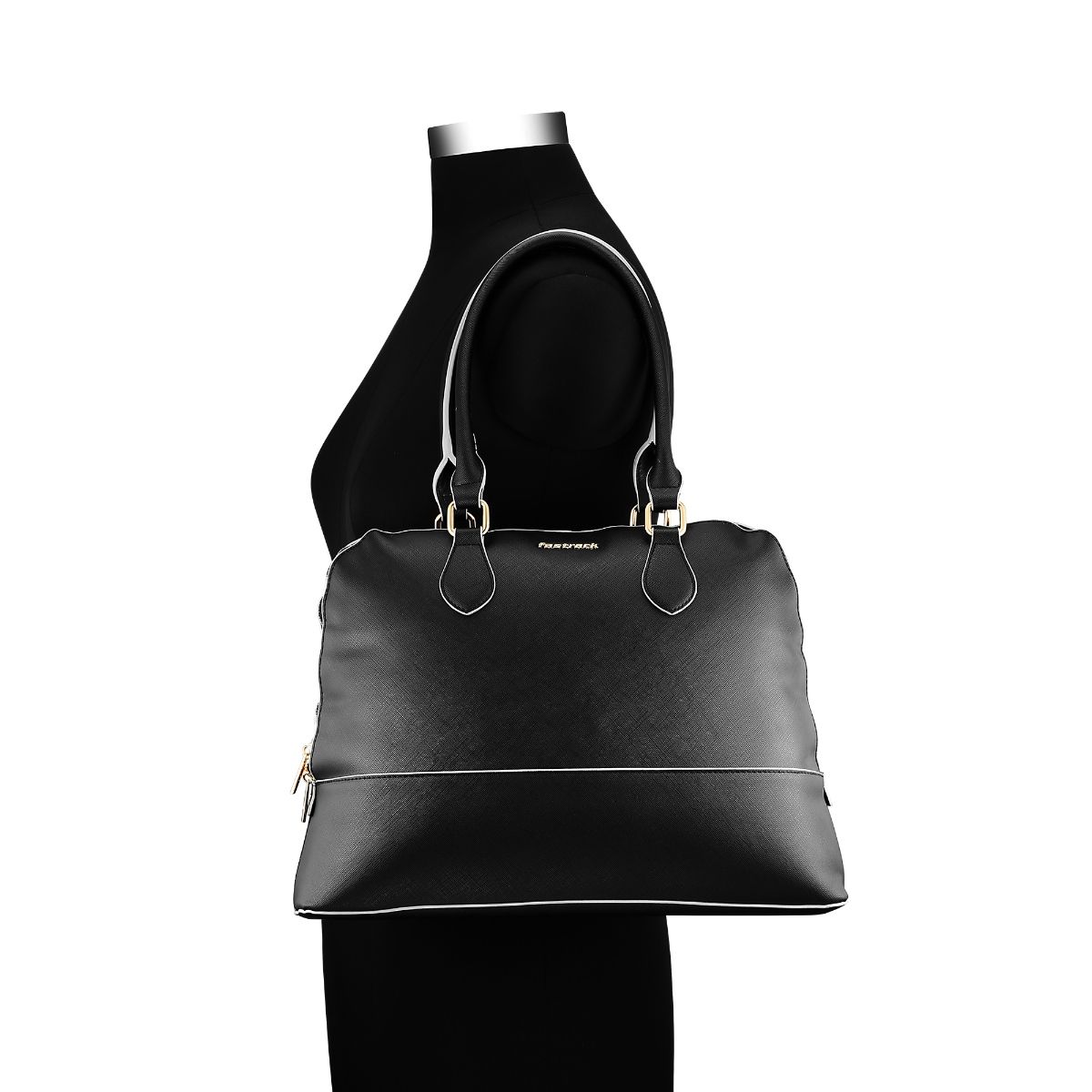 Buy Fastrack Black Laptop Shoulder Bag Online