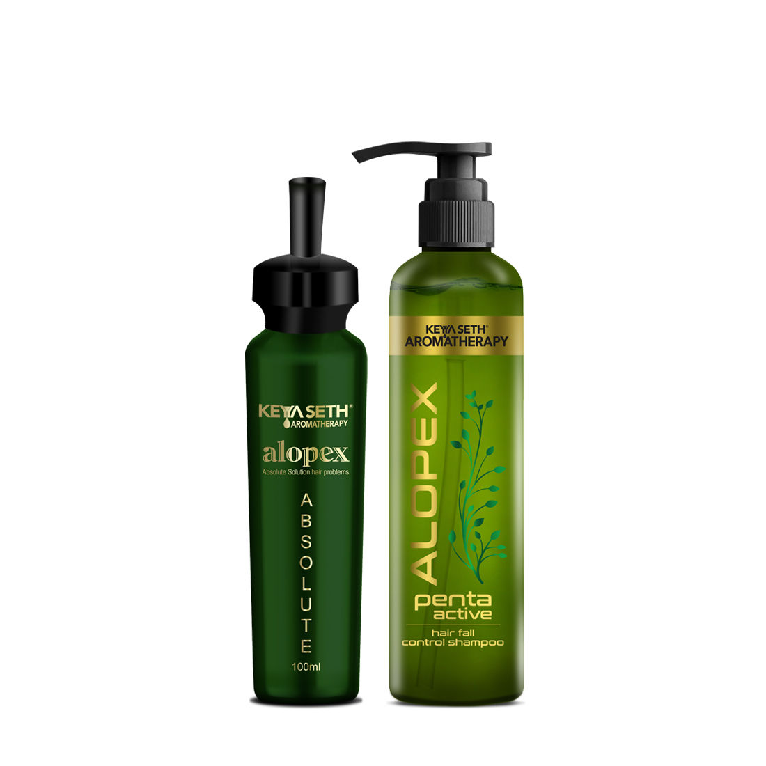 Keya Seth Aromatherapy, Alopex Absolute Treatment Kit For Acute Hair Fall  Solution + Penta Shampoo: Buy Keya Seth Aromatherapy, Alopex Absolute  Treatment Kit For Acute Hair Fall Solution + Penta Shampoo Online at Best  Price in India | Nykaa