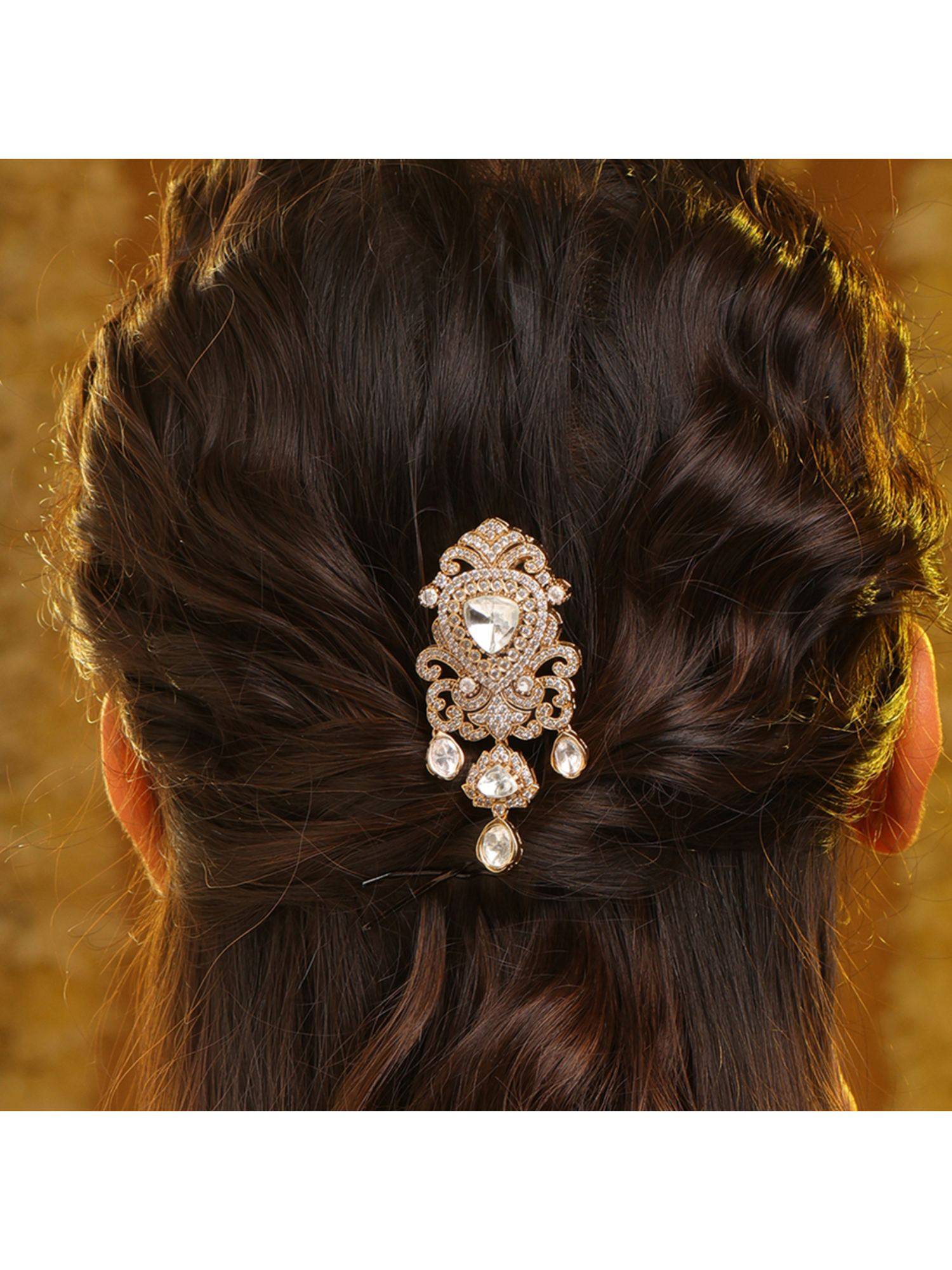 Ruby Raang Studio Shahi Knot Hair Pin
