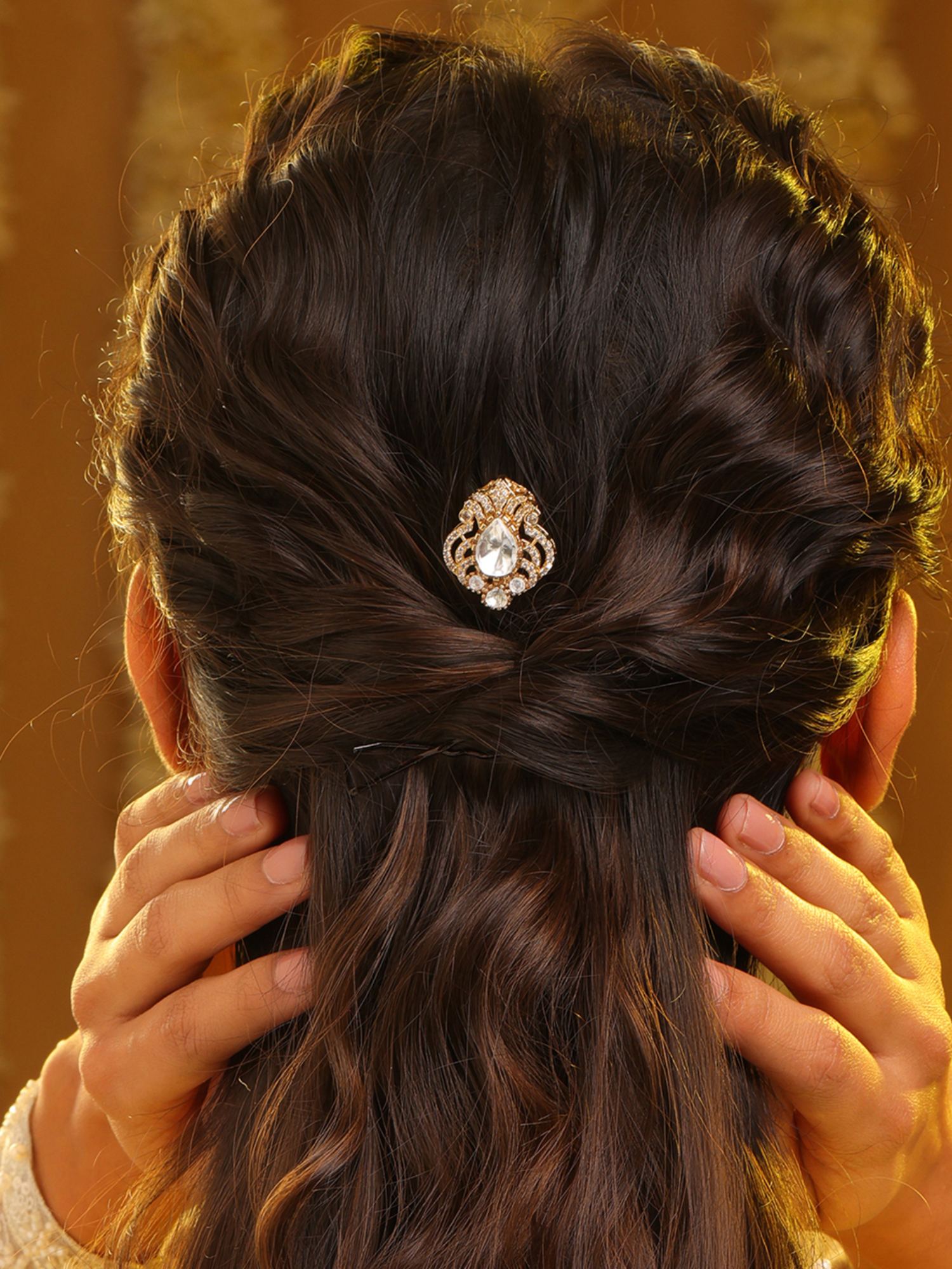 Buy Ruby Raang Studio Queen Aura Hair Pin Online