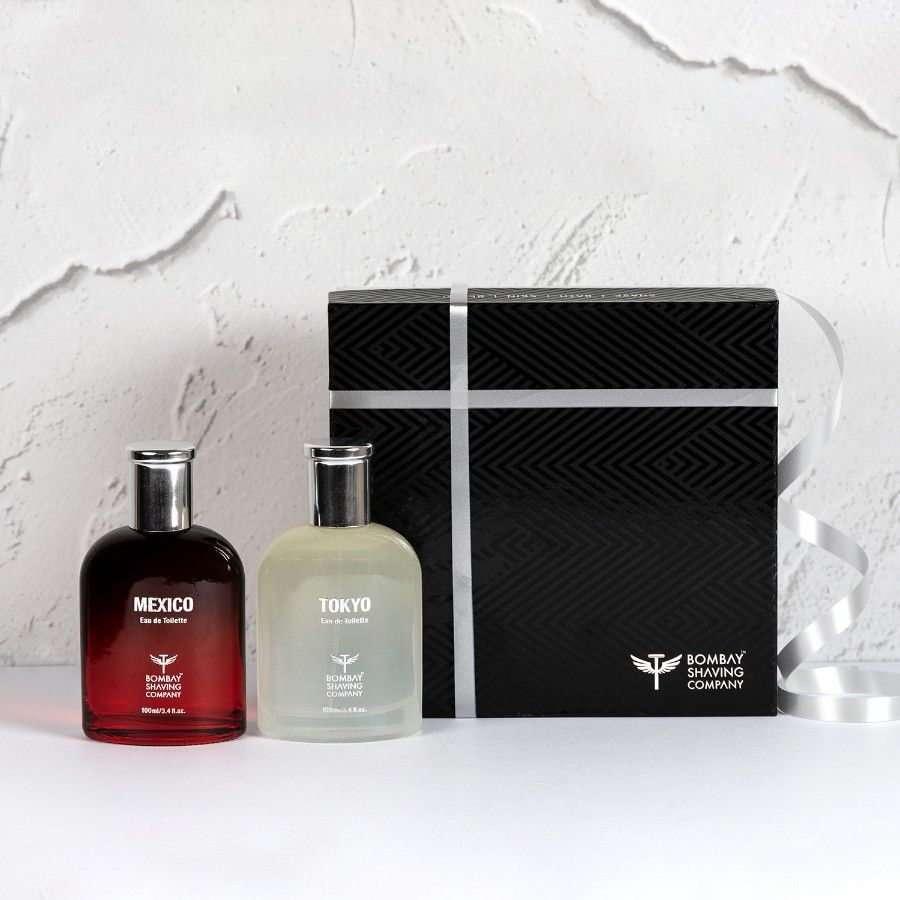 Bombay Shaving Company Mexico & Tokyo Perfume Combo For Men Buy Bombay