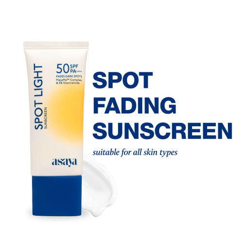 Asaya Dark Spot Sunscreen SPF 50 PA++++ with Niacinamide And Licorice Extract For All Skin Types