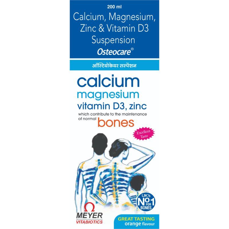 Osteocare Suspension-calcium, Magnesium, Zinc & Vitamin D3 Suspension