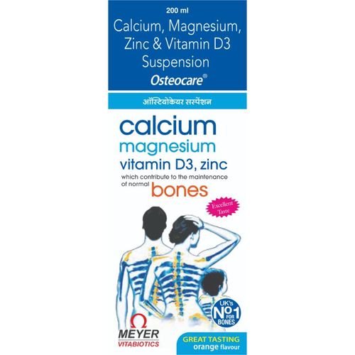 Osteocare Suspension Calcium Magnesium Zinc Vitamin D3 Suspension Buy Osteocare Suspension Calcium Magnesium Zinc Vitamin D3 Suspension Online At Best Price In India Nykaa