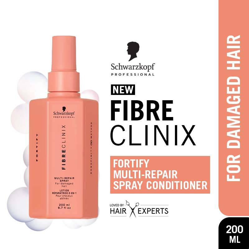 Schwarzkopf Professional Fibre Clinix Fortify Multi-Repair Hair Spray