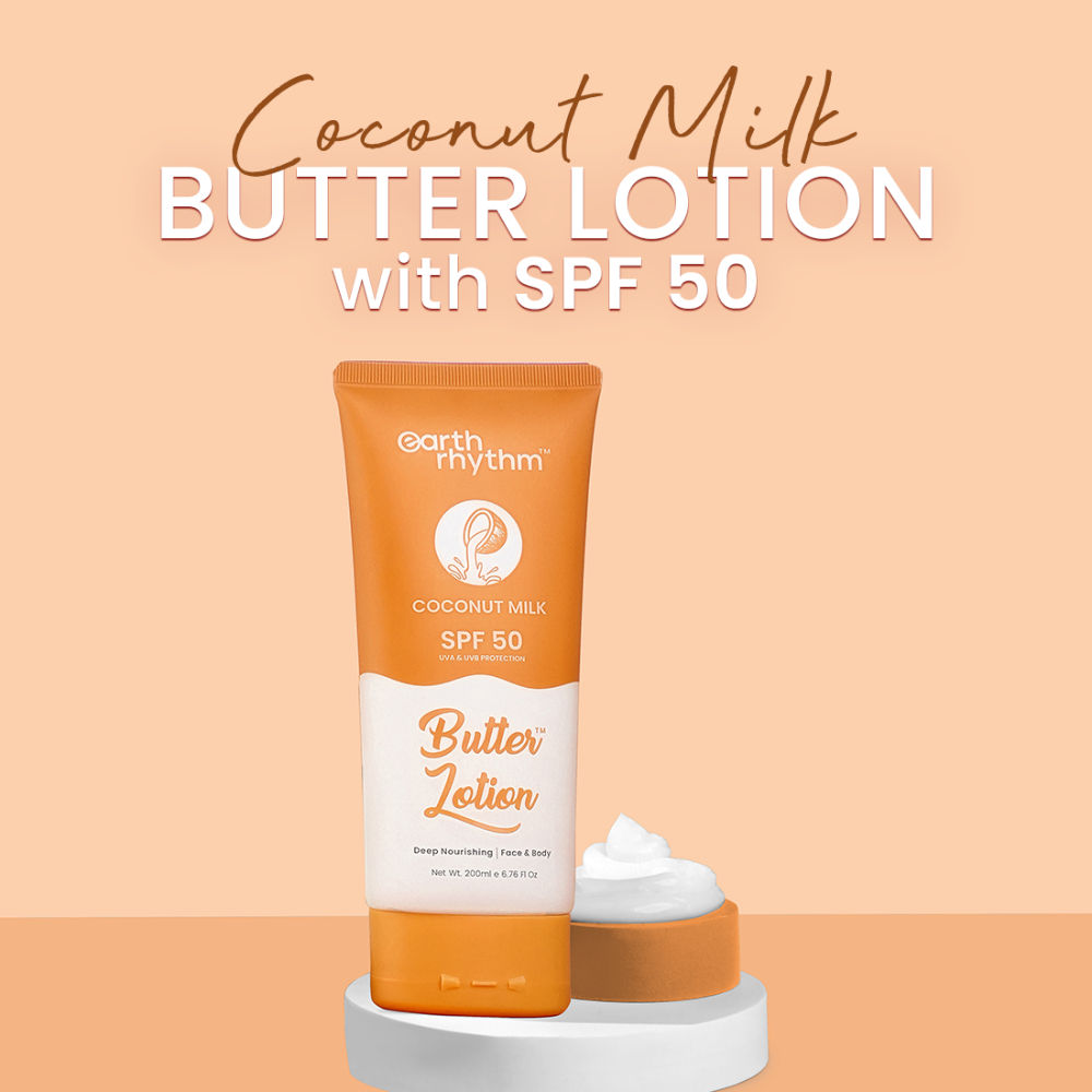 Earth Rhythm Coconut Milk Spf 50 Butter Lotion Buy Earth Rhythm