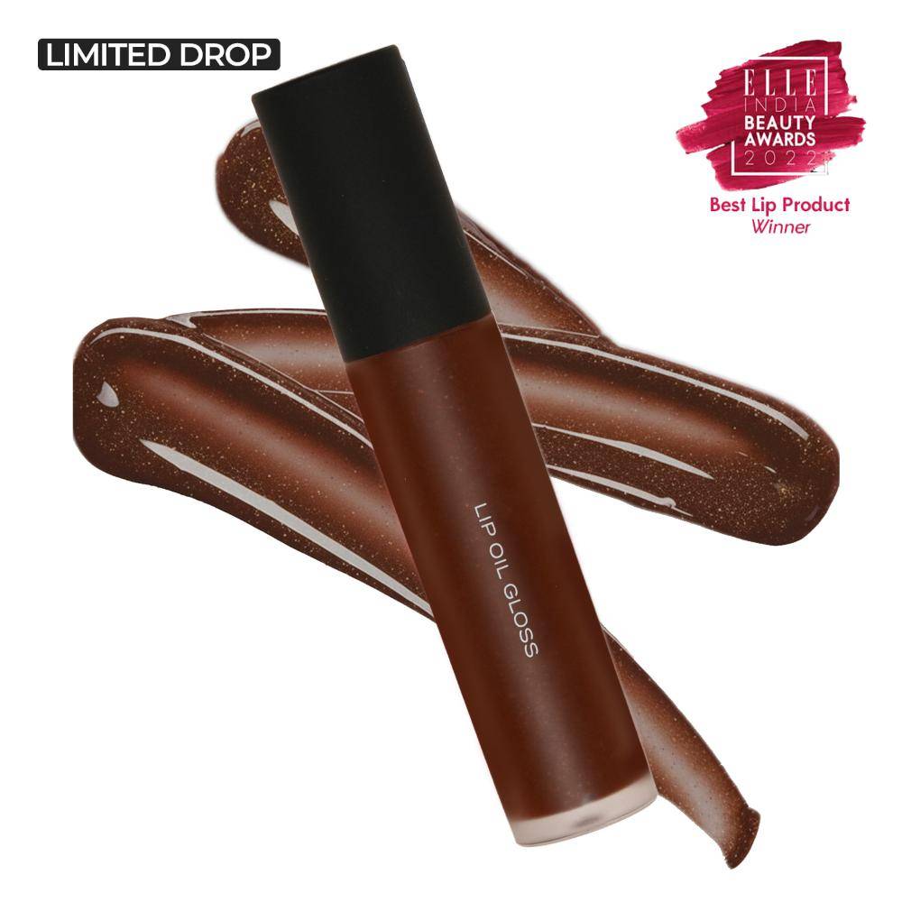 Ruby's Organics Lip Oil Gloss - Bourbon