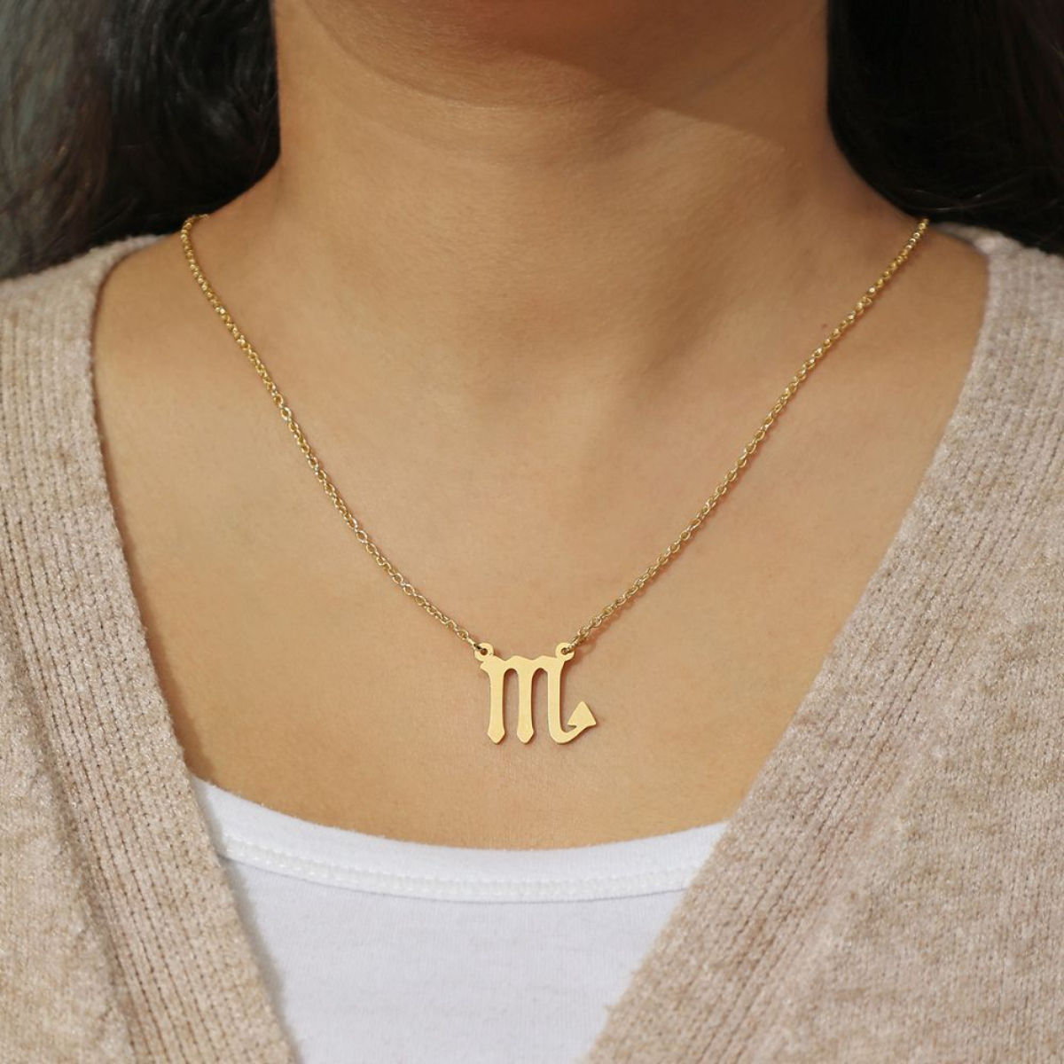 Buy Pipa Bella by Nykaa Fashion Scorpio Zodiac Sign Necklace Online