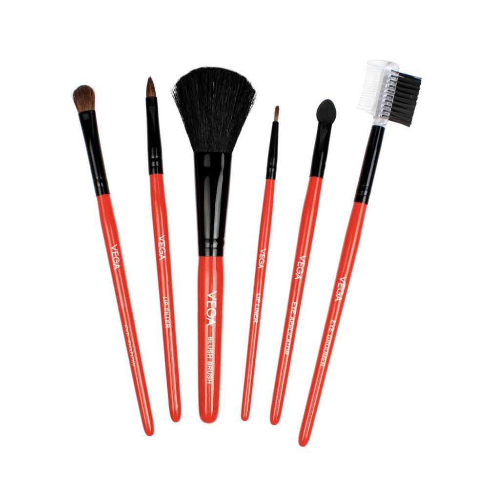 VEGA Make-Up Brushes MBS-06 (Set of 6)