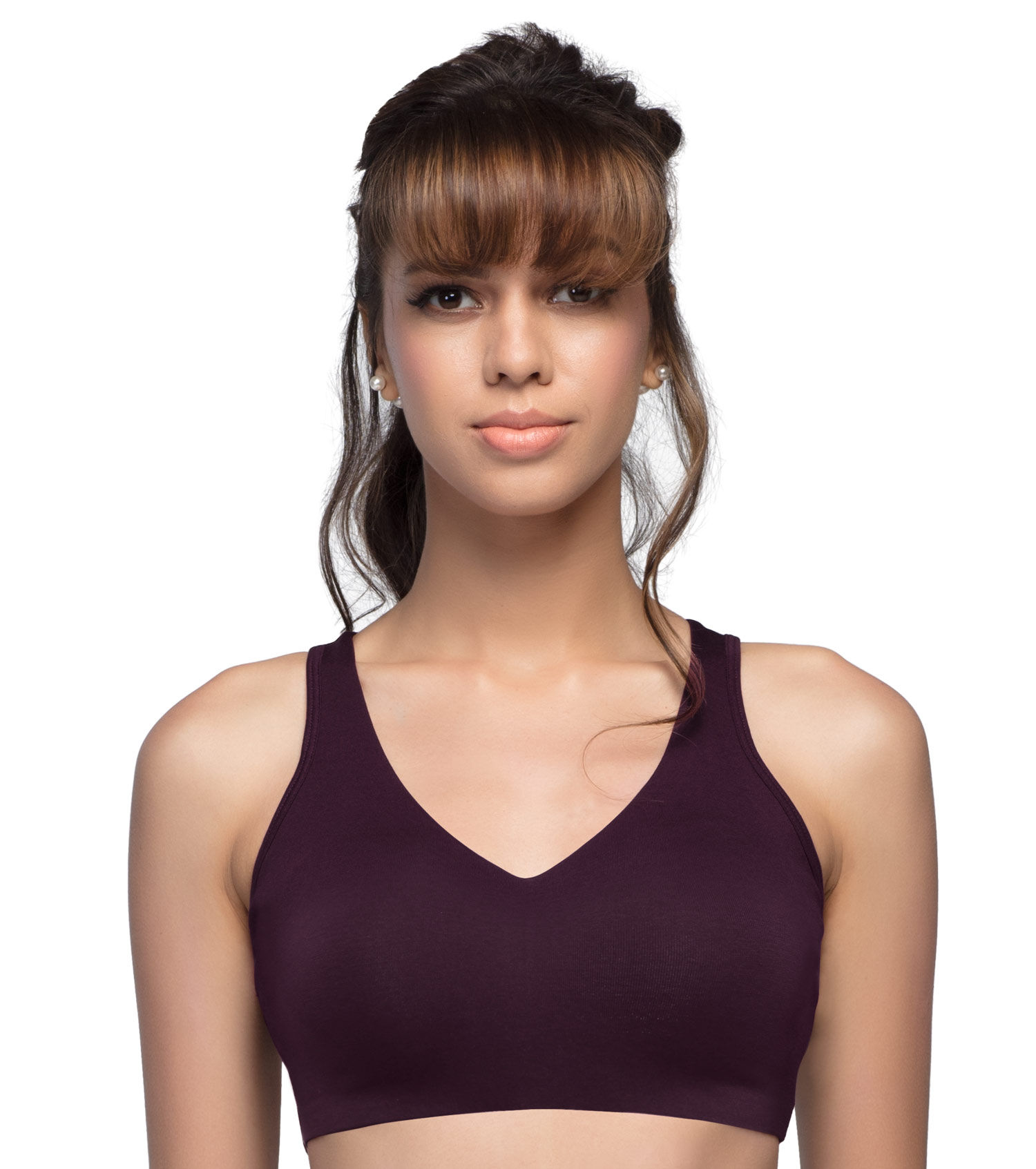 Enamor SB17 Low Impact Cotton Sports Bra NonPadded & Wirefree