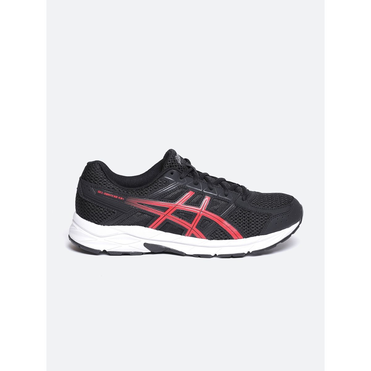 Buy ASICS Gel Contend 4b Plus Black Mens Standard Width Running Shoes Online