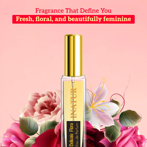 Buy inatur Delicate Flora EDP With Floral Citrus White Florals