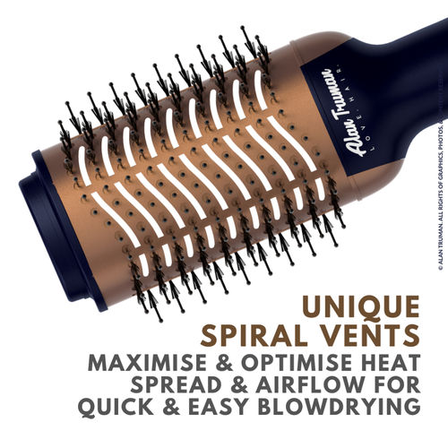 Buy Alan Truman Blow dryer Brush with Storage Travel Case
