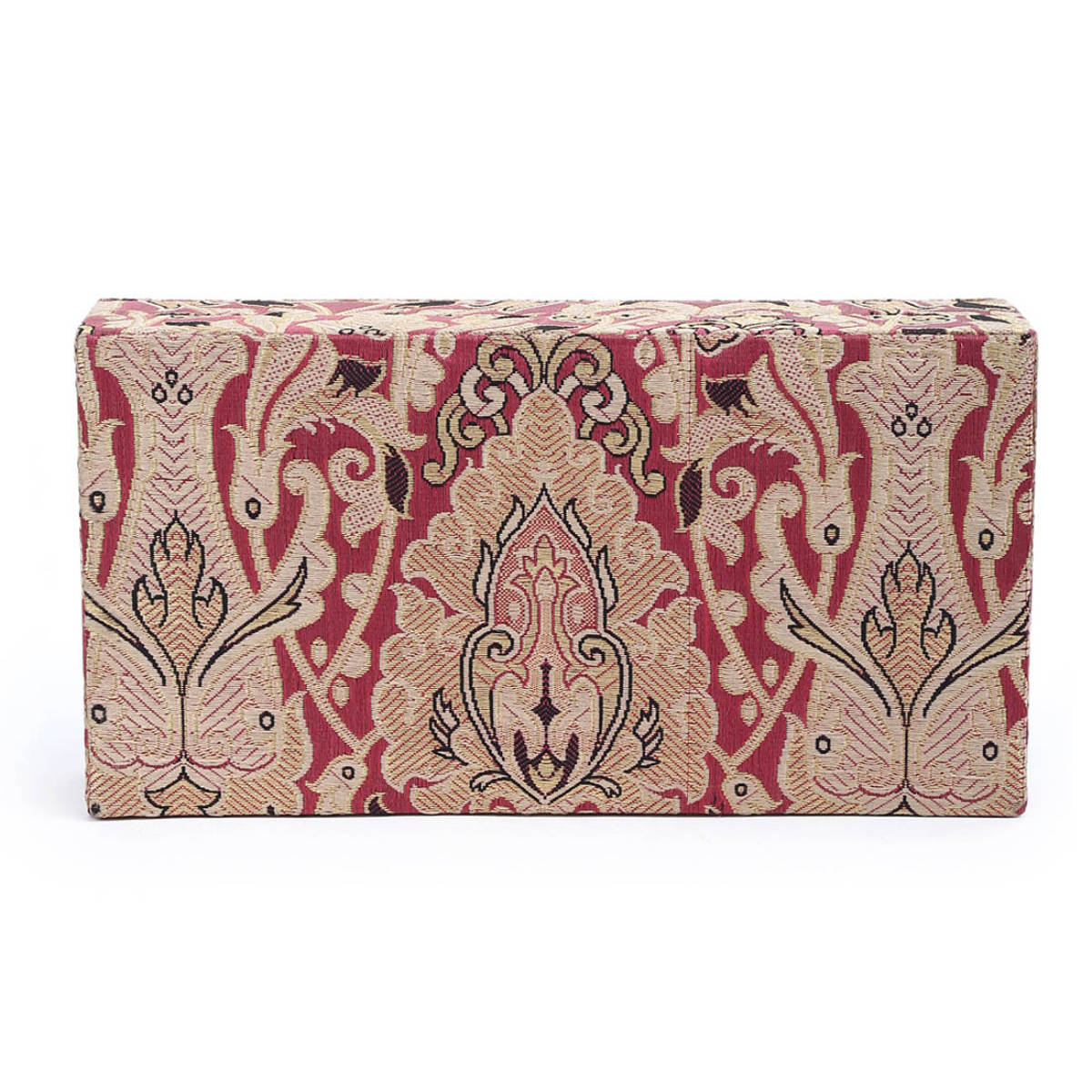 The Purple Sack Pink Classic Brocade Clutch