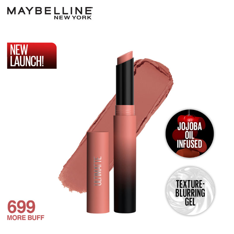 Maybelline New York Color Sensational Ultimattes Lipstick - More Buff ...