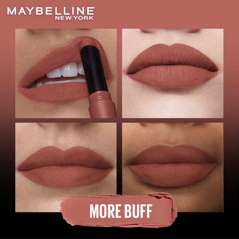 maybelline ultimate slim lipstick more buff