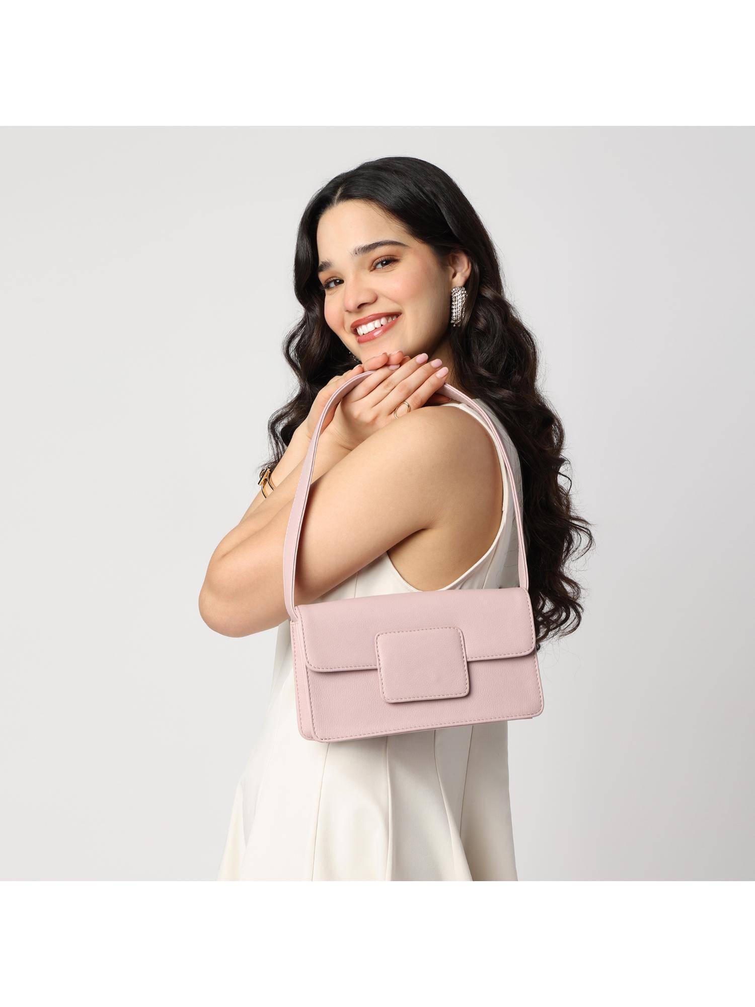 Fastrack Blush Muse Shoulder Bag - Pink