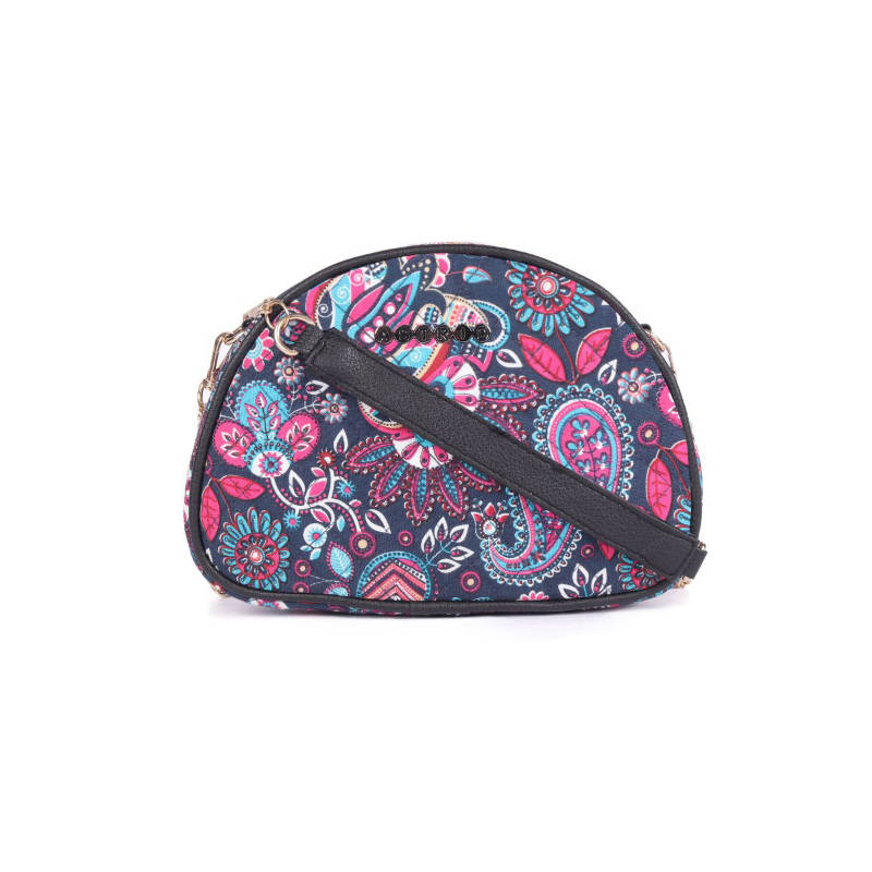 ASTRID Multi Color Print Womens Sling Bag Medium Size