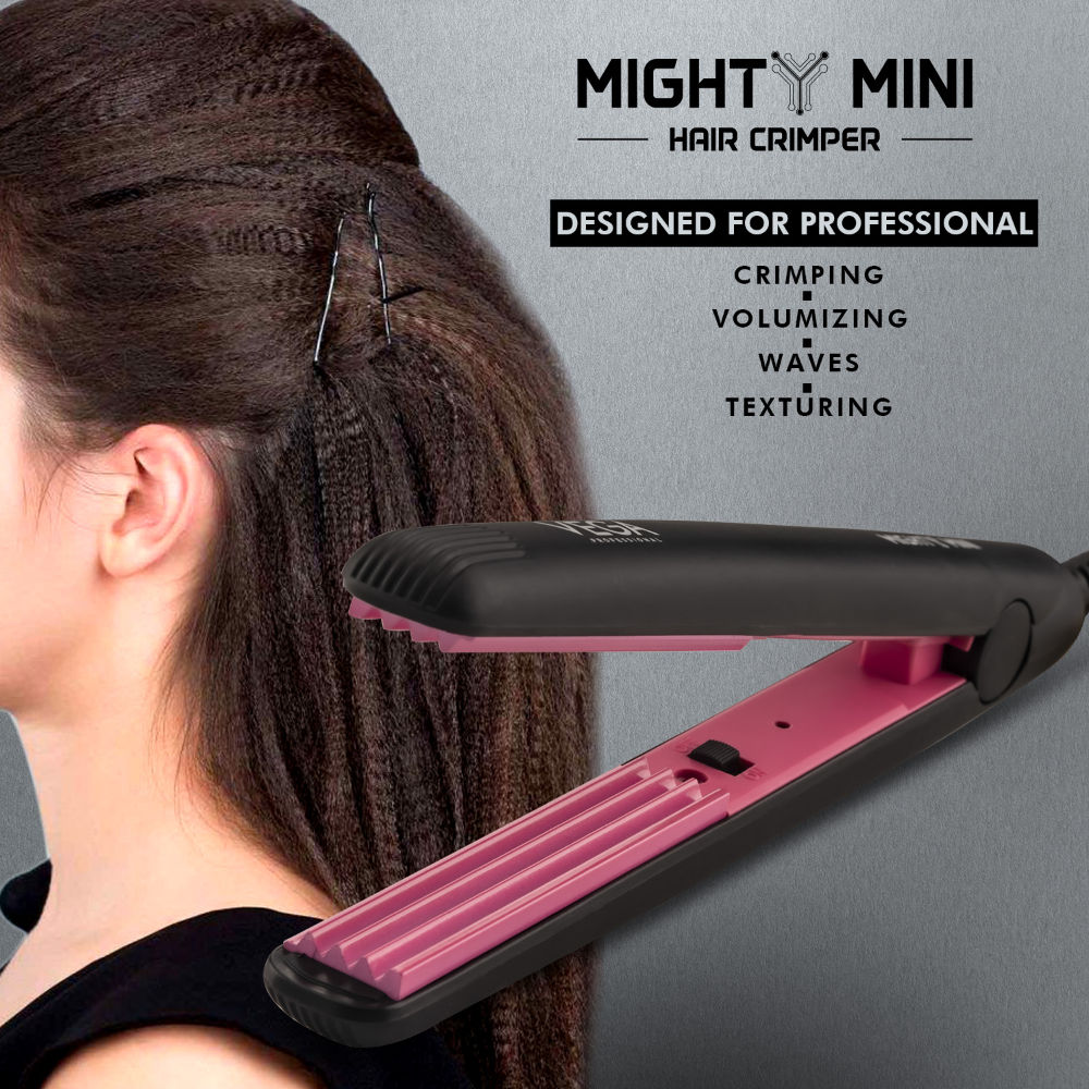 Mini hair clearance crimper