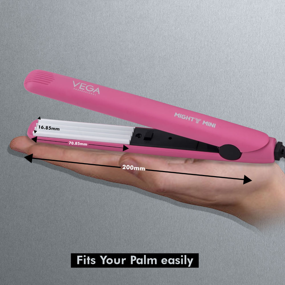 Buy VEGA Professional Mighty Mini Hair CrimperPink (VPVMS09) Online