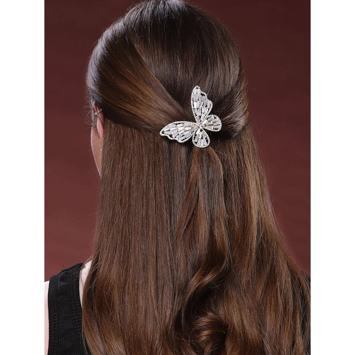 PANASH White Traditional Hair Clip
