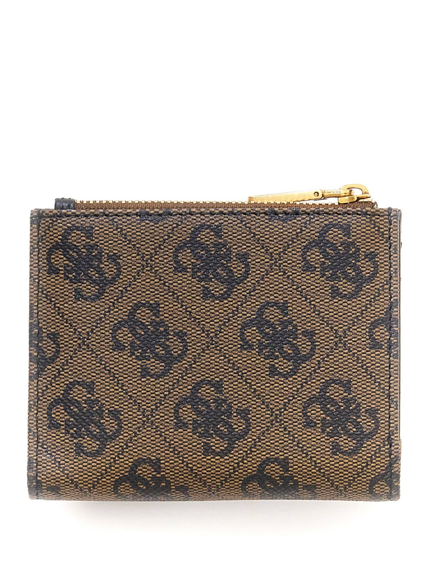 Guess Brown Leather Logo Men Wallet