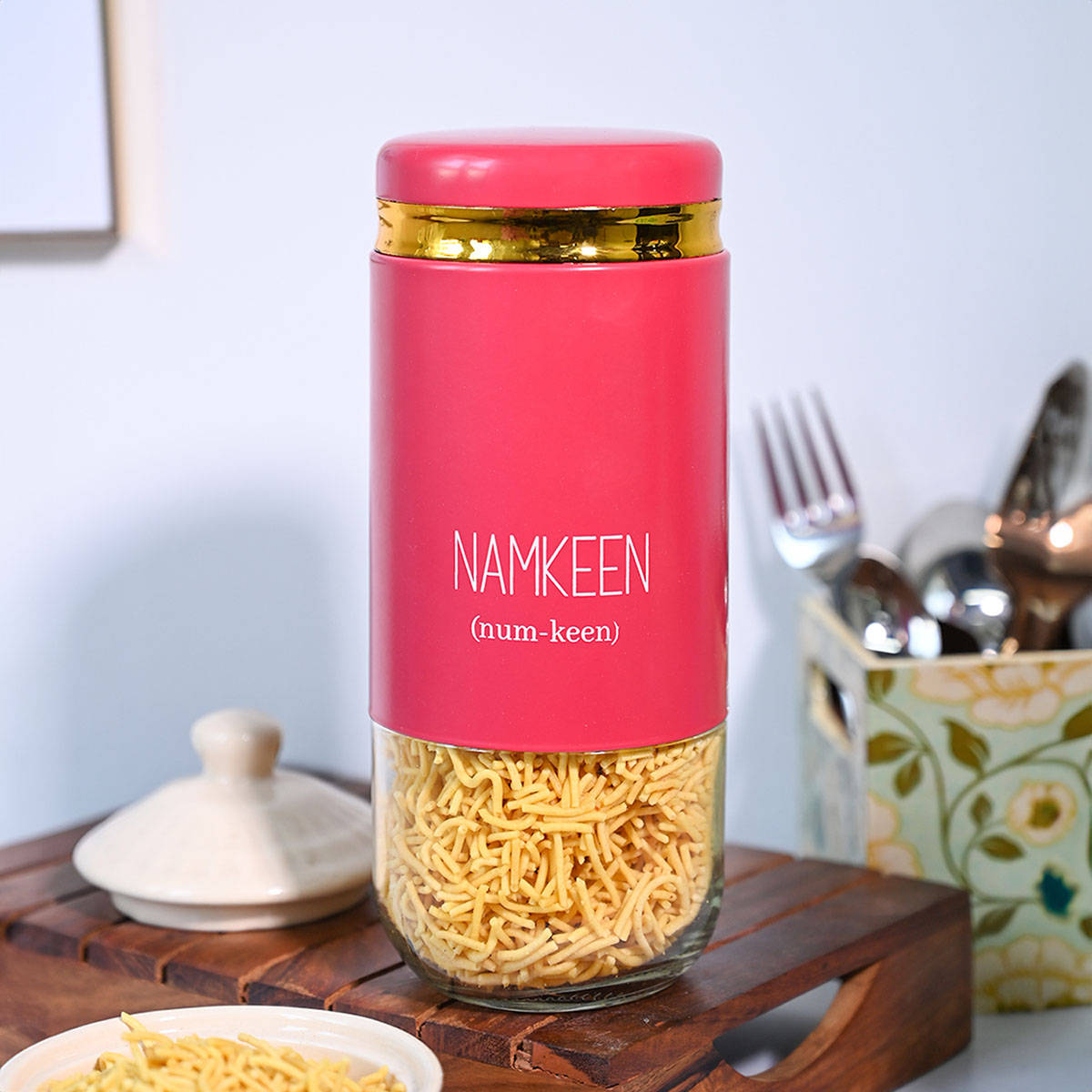 Voncasa Namkeen Storage Jar 850ml