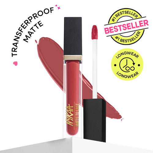 Nykaa Matte To Last ! Transferproof Liquid Lipstick - Jhumki-14