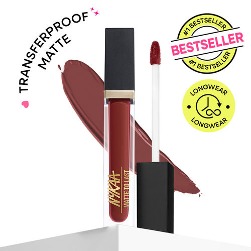 Nykaa Matte To Last ! Transferproof Liquid Lipstick - Kashi - 19