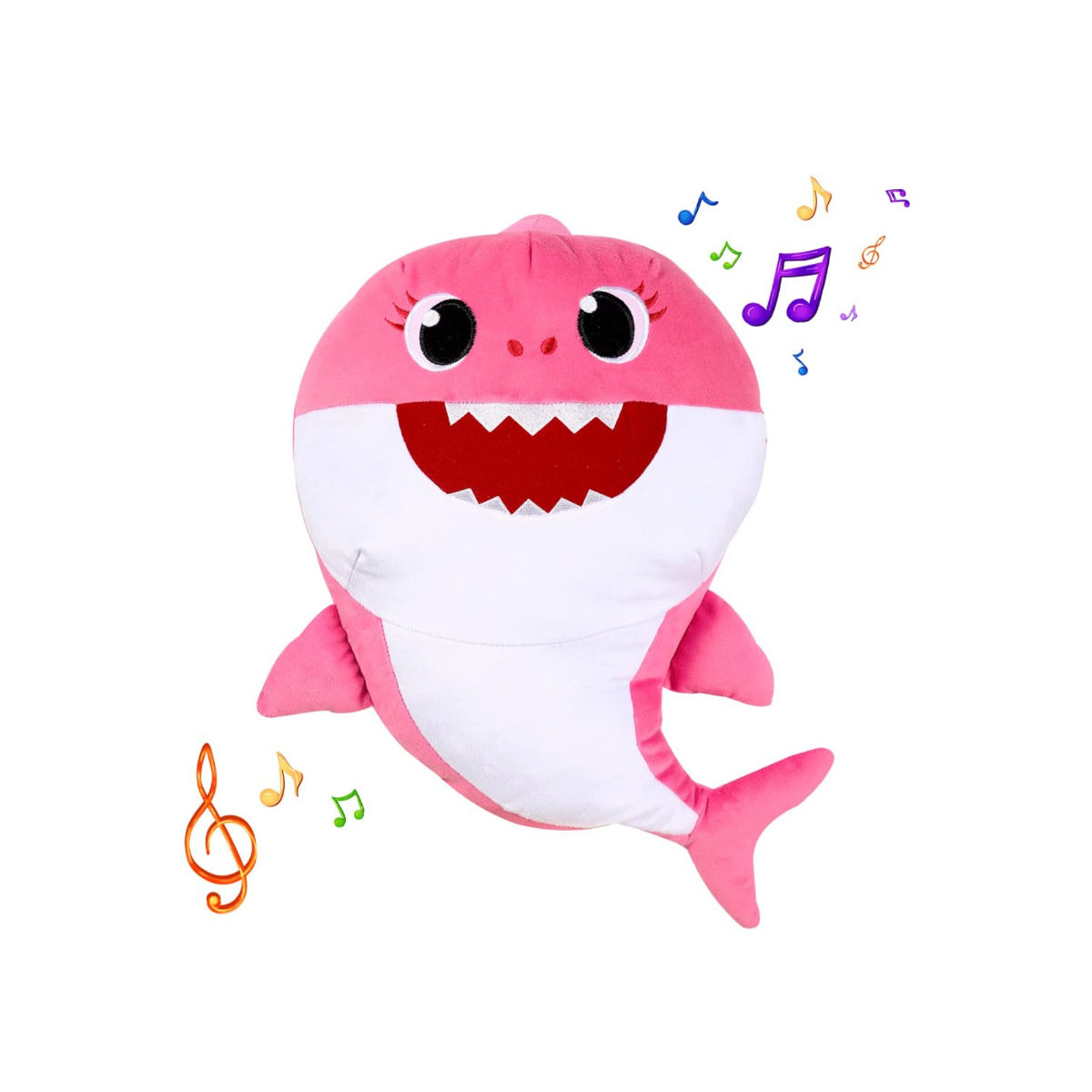 Baby Shark Plush Cuddle and Sing with Plush Toy 18 Inch Mommy Shark for ...