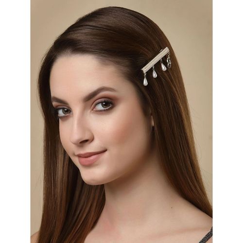 PANASH Women Gold-Plated Pearl & Stone Embellished Alligator Hair Clip: Buy PANASH Women Gold-Plated Pearl & Stone Embellished Alligator Hair Clip Online at Best Price in India | Nykaa PANASH Women Gold-Plated Pearl & Stone Embellished Alligator Hair Clip: Buy PANASH Women Gold-Plated Pearl & Stone Embellished Alligator Hair Clip Online at Best Price in India | Nykaa