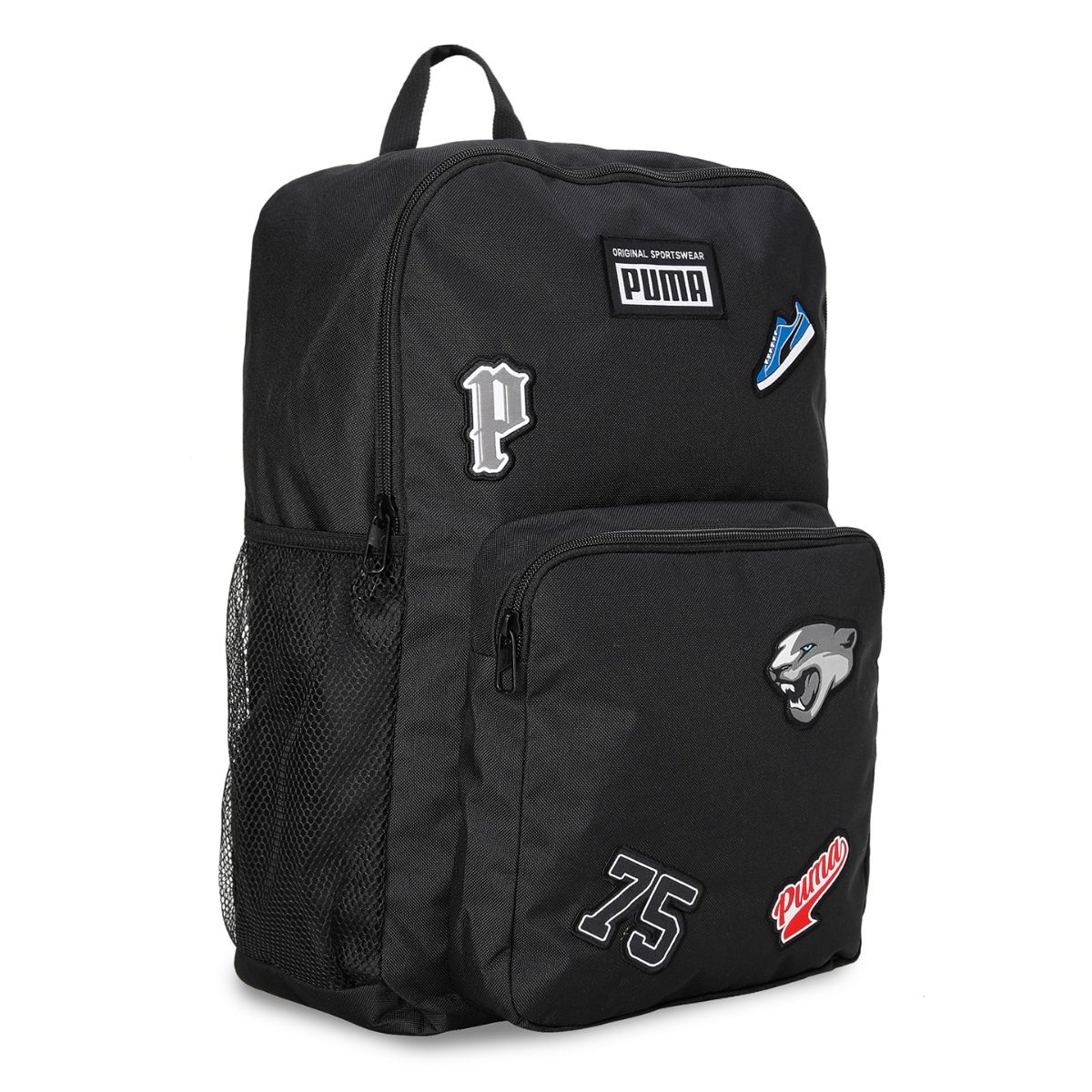 Buy Puma Patch Unisex Black Backpacks Online