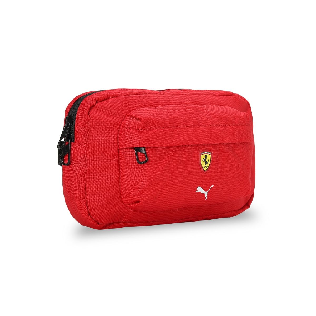 Ferrari Leather and nylon belt bag Unisex | Ferrari Store