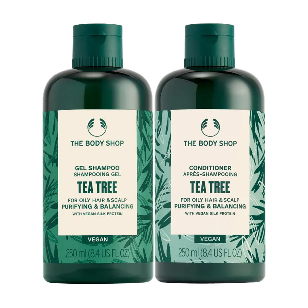 The Body Shop Tea Tree Shampoo & Conditioner Combo: Buy The Body Shop Tea  Tree Shampoo & Conditioner Combo Online at Best Price in India | Nykaa