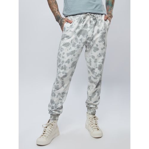 Tie Dye Grey Joggers Tie Dye Joggers Mens The Souled Store Tie - Main Image